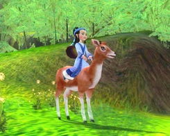 (梅花鹿真实照片)恐怖游戏中那个诡异的梅花鹿人，暗藏着什么可怕的秘密？